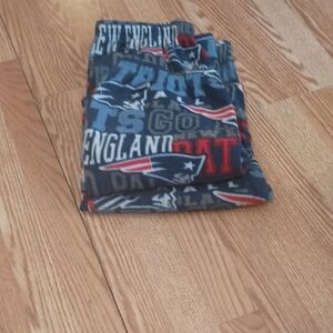 NFL Team Apparel New England Patriots Blue and Red Sleepwear